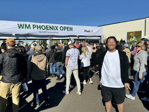 WMフェニックスオープンの様子